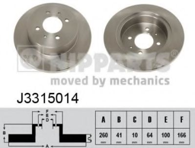 NIPPARTS J3315014