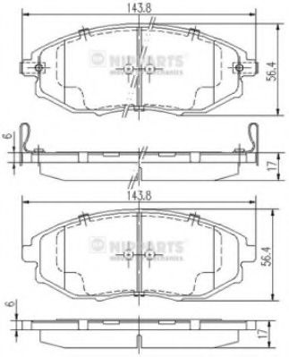 NIPPARTS J3600912