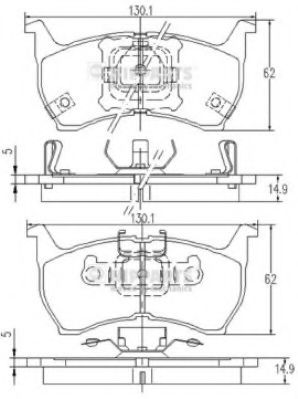 NIPPARTS J3603001