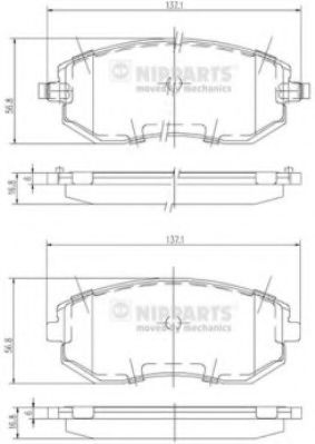 NIPPARTS J3607015