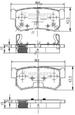 NIPPARTS J3610401