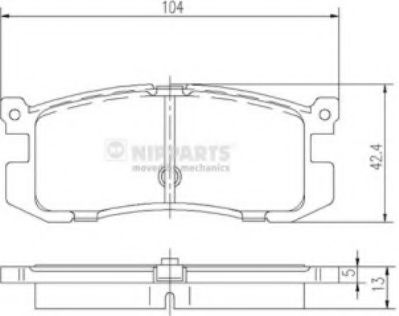 NIPPARTS J3613006