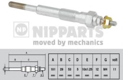 NIPPARTS J5716001