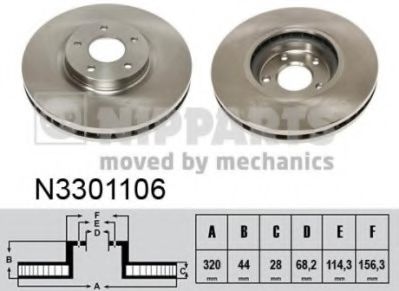 NIPPARTS N3301106