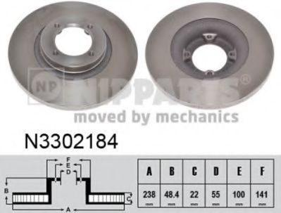 NIPPARTS N3302184