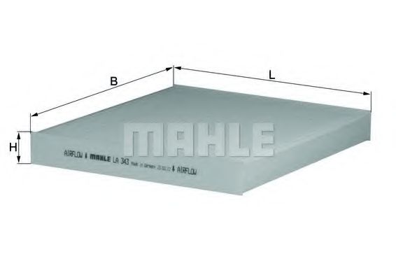 MAHLE ORIGINAL LA 343