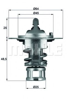 MAHLE ORIGINAL TX 65 82