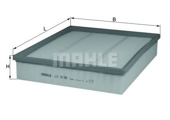 MAHLE ORIGINAL LX 3138