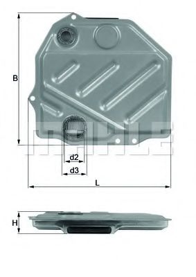 MAHLE ORIGINAL HX 48