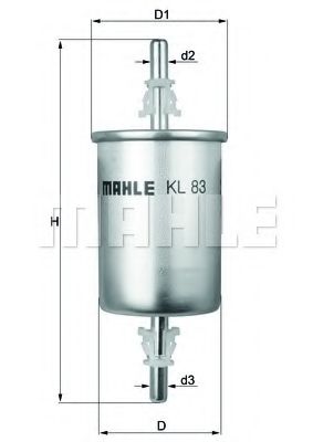 MAHLE ORIGINAL KL 83