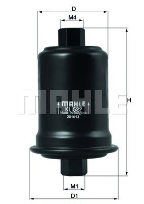 MAHLE ORIGINAL KL 522