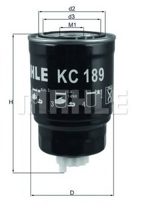 MAHLE ORIGINAL KC 189