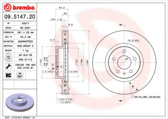 BRECO BS 8021