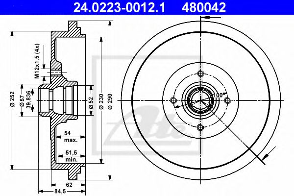 ATE 24.0223-0012.1