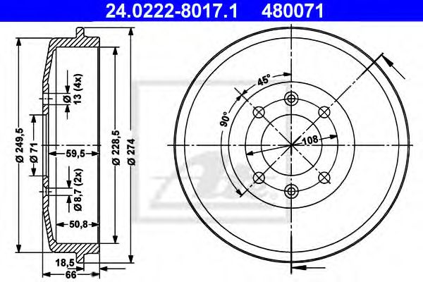 ATE 24.0222-8017.1