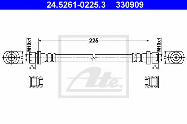 ATE 24.5261-0225.3