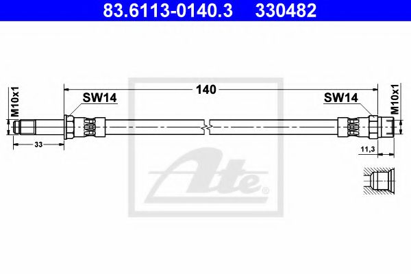 ATE 83.6113-0140.3