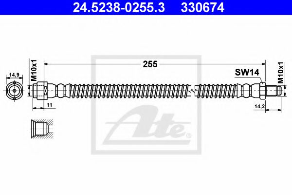 ATE 24.5238-0255.3