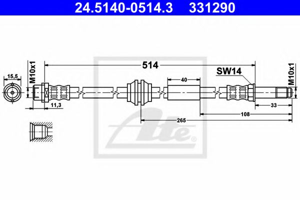 ATE 24.5140-0514.3