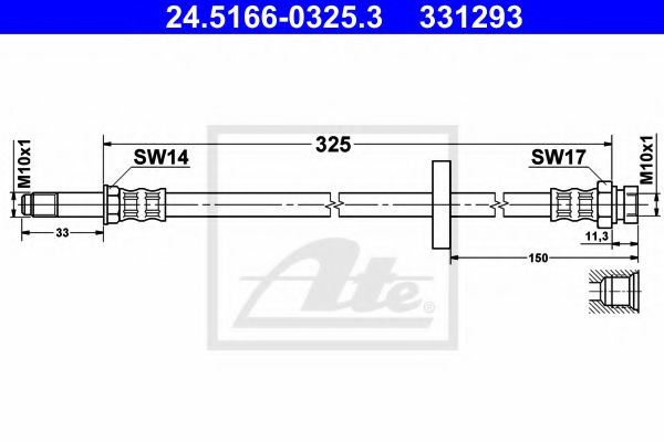 ATE 24.5166-0325.3