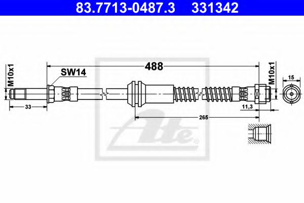 ATE 83.7713-0487.3