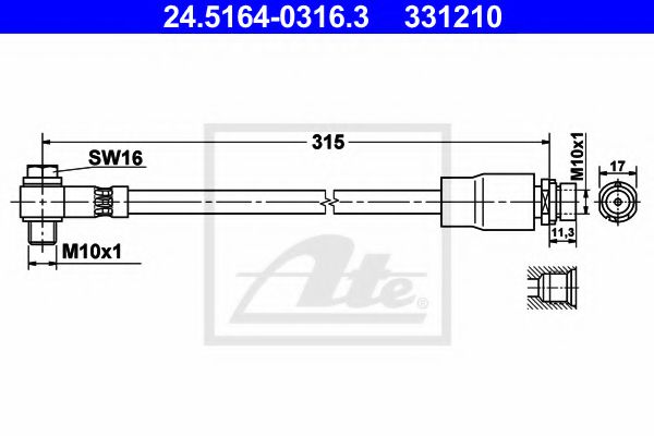 ATE 24.5164-0316.3