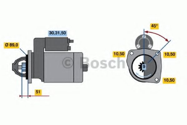 BOSCH 0 986 010 980