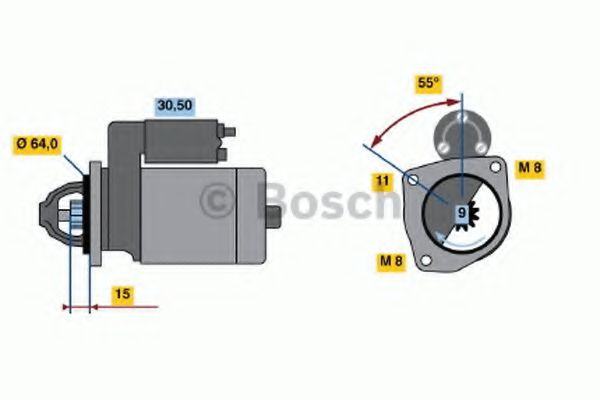 BOSCH 0 986 018 880