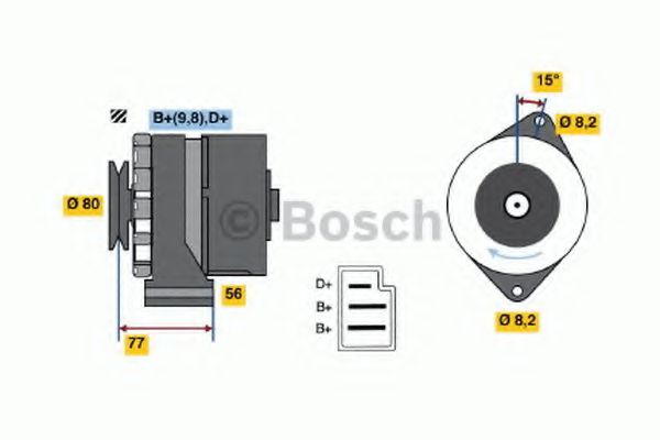 BOSCH 0 986 030 750