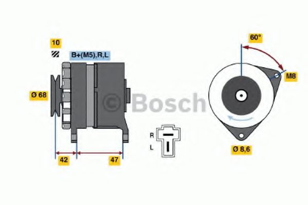 BOSCH 0 986 032 601