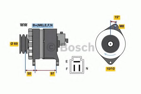 BOSCH 0 986 036 311