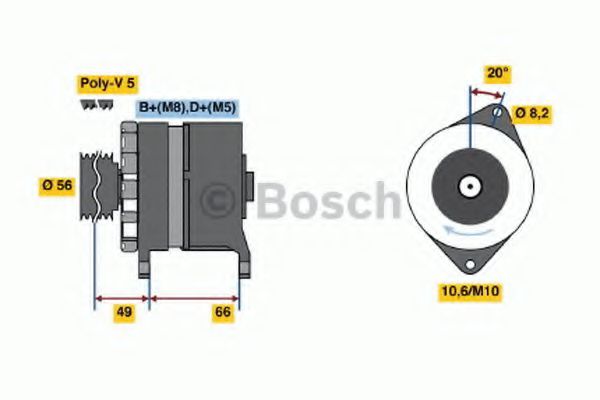 BOSCH 0 986 036 831