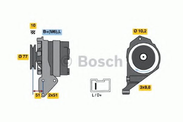 BOSCH 0 986 038 841