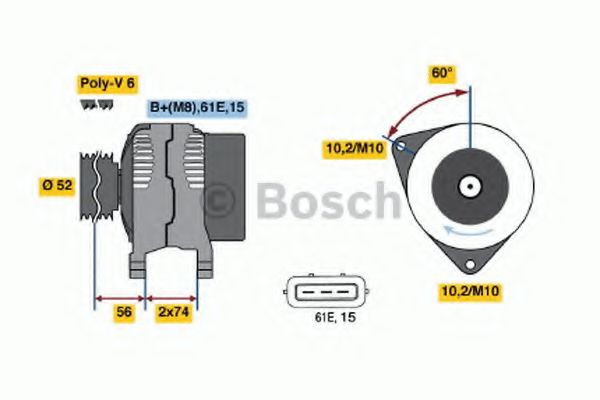 BOSCH 0 986 041 080