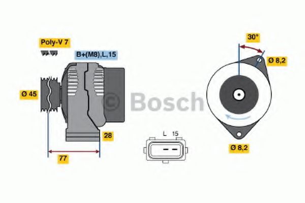 BOSCH 0 986 041 391