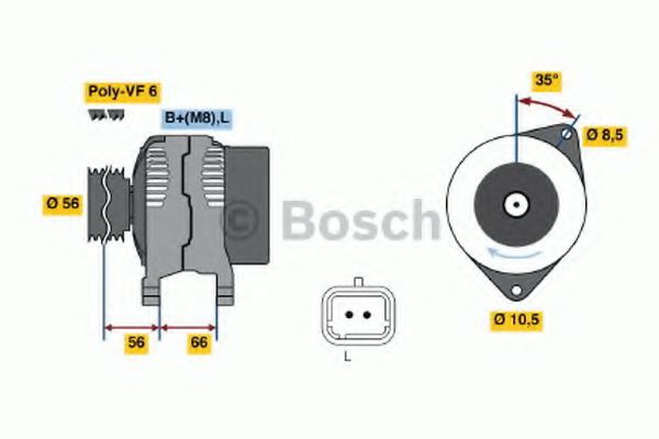 BOSCH 0 986 043 091