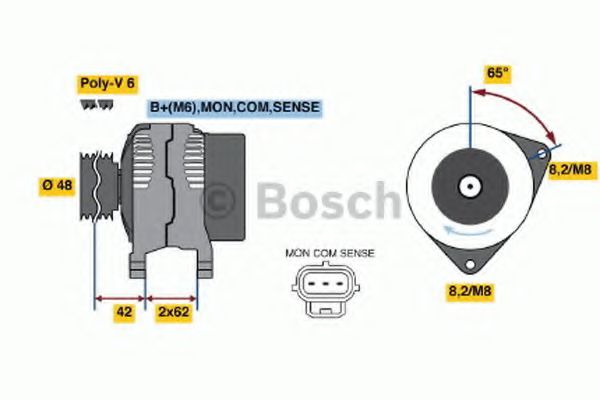 BOSCH 0 986 044 671