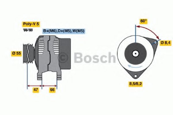 BOSCH 0 986 044 741