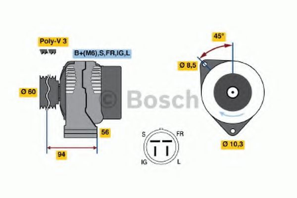 BOSCH 0 986 044 791