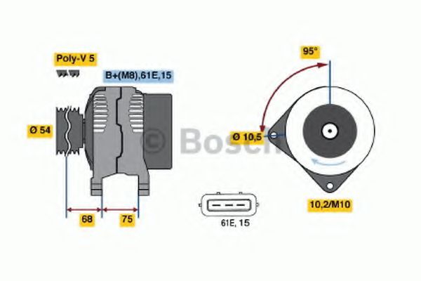 BOSCH 0 986 044 841