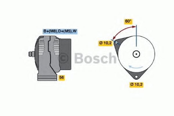 BOSCH 0 986 046 000