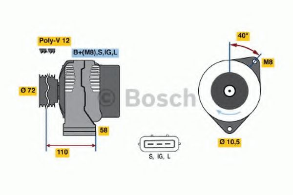 BOSCH 0 986 046 040