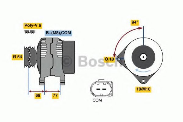 BOSCH 0 986 080 350