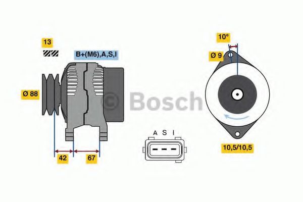 BOSCH 0 986 080 390