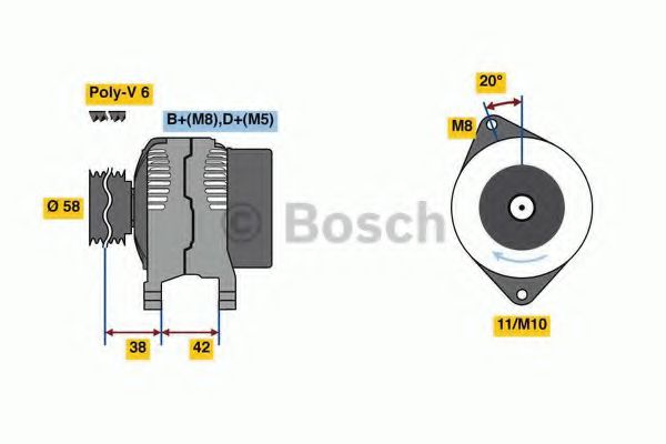 BOSCH 0 986 081 000