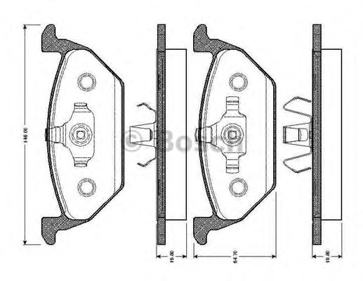 BOSCH 0 986 TB2 040