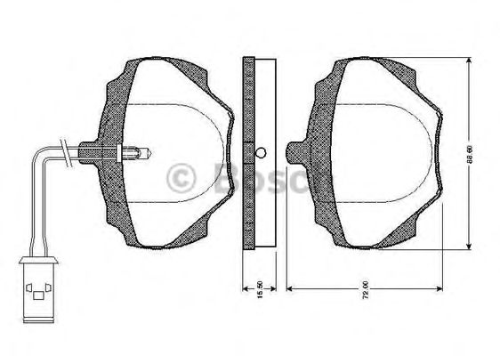 BOSCH 0 986 TB2 114