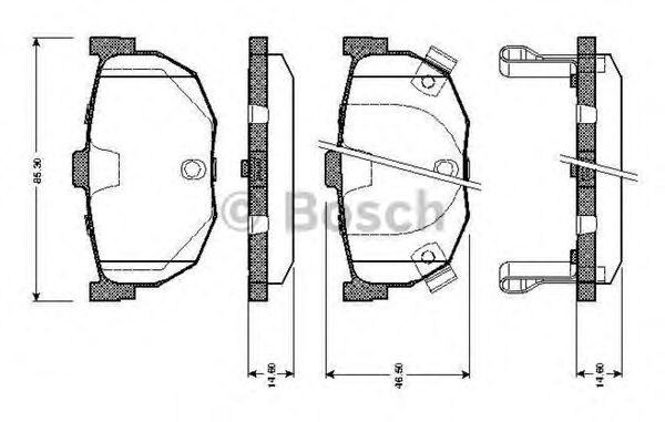 BOSCH 0 986 TB2 162