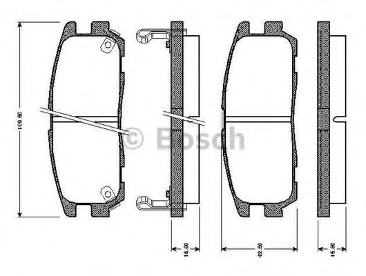 BOSCH 0 986 TB2 237