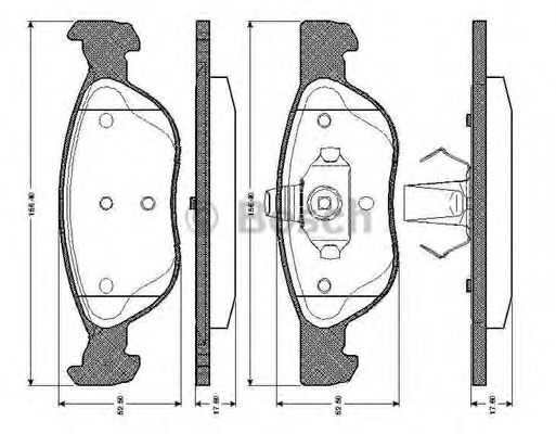 BOSCH 0 986 TB2 281